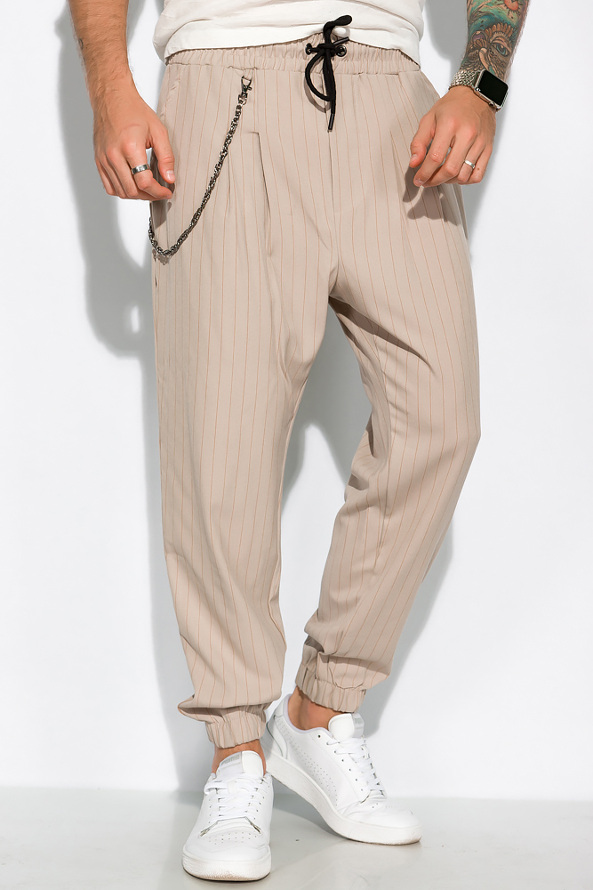 

Брюки в полоску Time of Style 158P4806  Песочный, Брюки в полоску Time of Style 158P4806 L Песочный