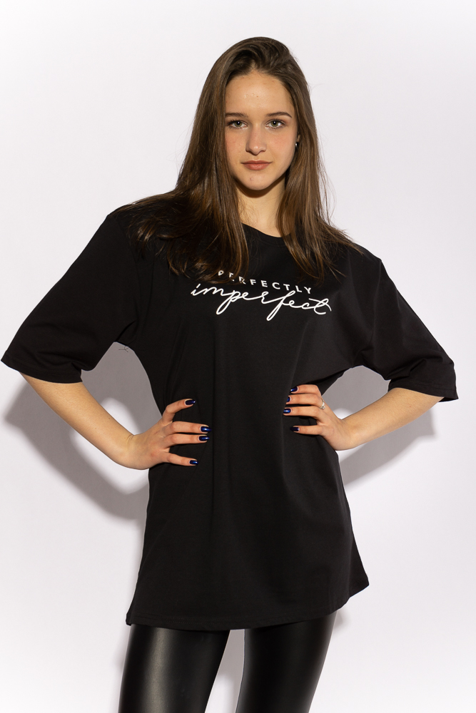

Футболка женская Time of Style 85F277-3  Черный, Футболка женская Time of Style 85F277-3 XL Черный