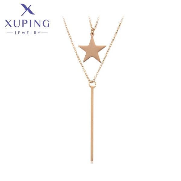 

Цепочка и подвеска Xuping позолота ST 2875000