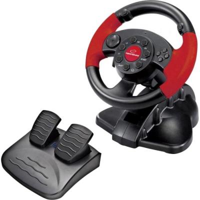 

Руль Esperanza PC/PS1/PS2/PS3 Black-Red (EG103). 44146