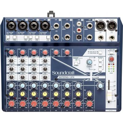 

Микшерный пульт Soundcraft Notepad-12FX. 45667