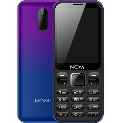 

Мобильный телефон Nomi i284 Violet-Blue. 45330