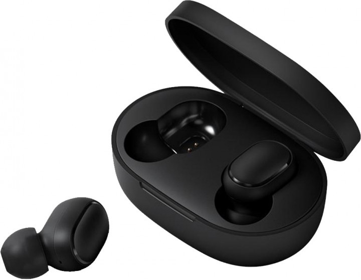 

Наушники беспроводные Bluetooth MDR MI Redmi AirDots в кейсе, черные. 45616