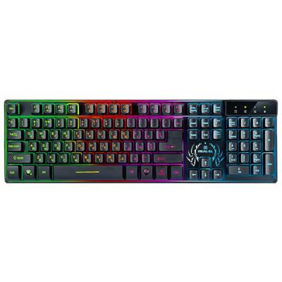 

Клавиатура REAL-EL 7090 Comfort Backlit, black. 42590
