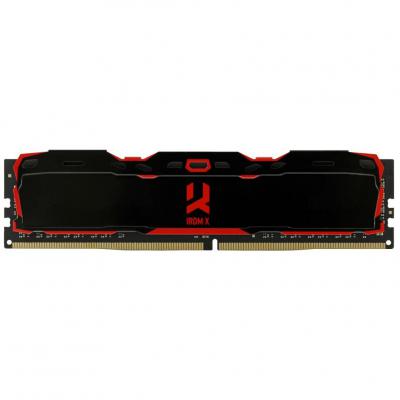 

Модуль памяти для компьютера GOODRAM DDR4 8GB 3000 MHz Iridium X Black (IR-X3000D464L16S/8G). 42922