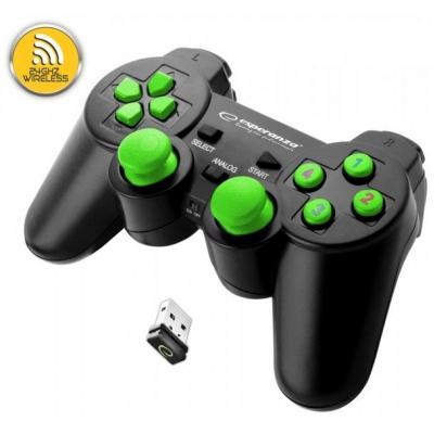 

Геймпад Esperanza Gladiator PC/PS3 Black-Green (EGG108G). 44130