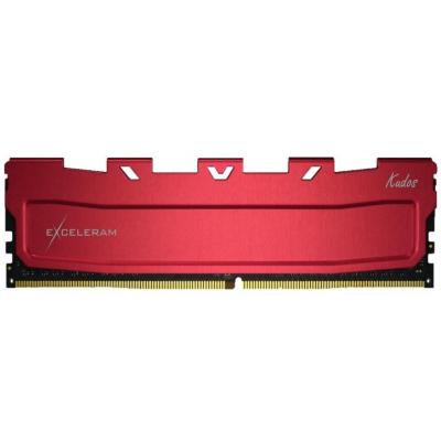 

Модуль памяти для компьютера eXceleram DDR4 8GB 3200 MHz Kudos Red (EKRED4083217A). 42910