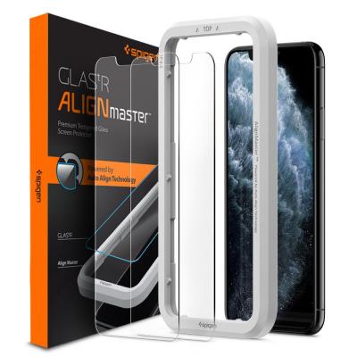

Стекло защитное Spigen iPhone 11 Pro Max/XS Max AlignMaster Glas tR, 2 pack . 45049