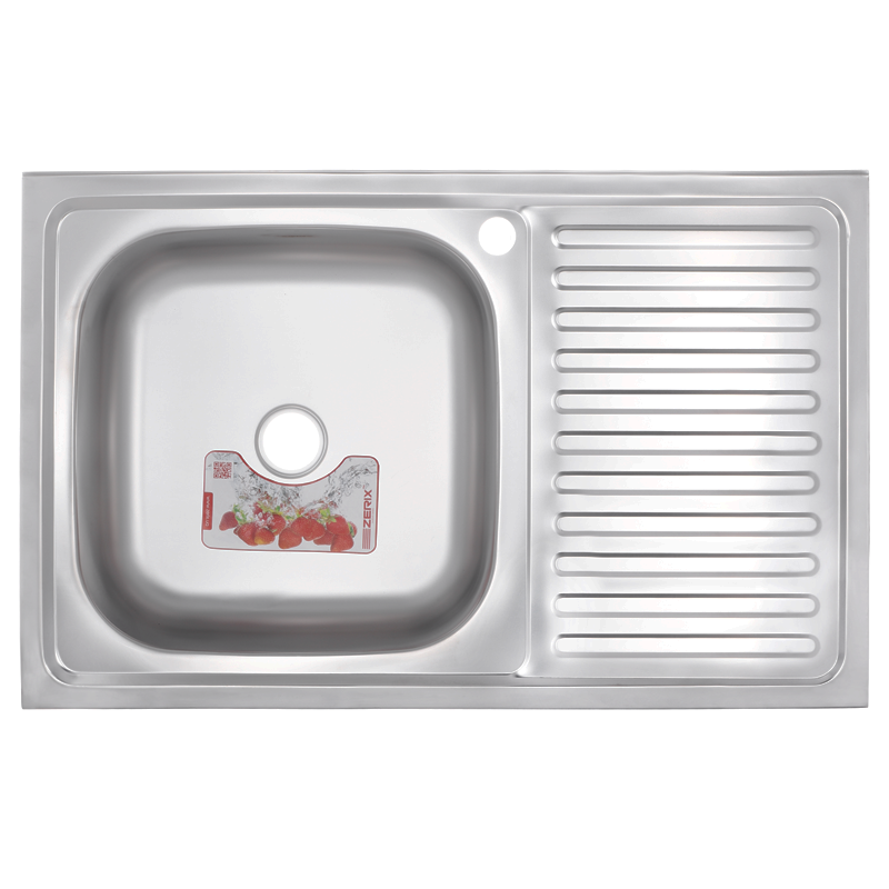

Мойка кухонная ZERIX Z8050L-06-160MD (MICRO DECOR) (ZS0594)