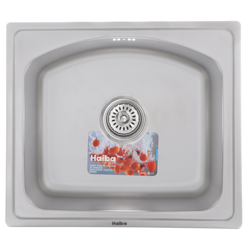

Мойка кухонная HAIBA 48x42 (satin) (HB0531)