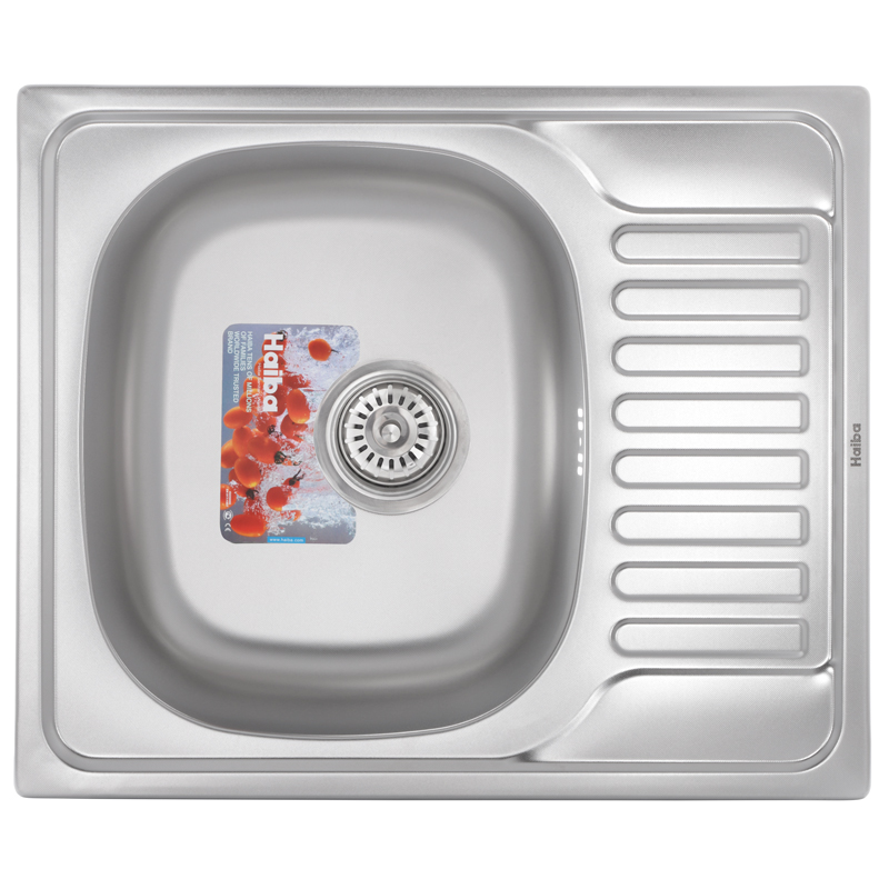 

Мойка кухонная HAIBA 58x48 (decor) (HB0646)