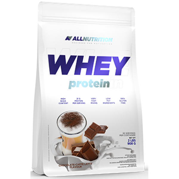 

Сывороточный протеин концентрат AllNutrition Whey Protein 900 грамм Шоколад - Кофе