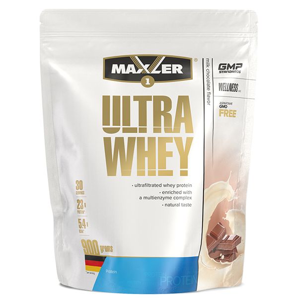 

Сывороточный протеин концентрат Maxler Ultra Whey 900 грамм Молочный Шоколад