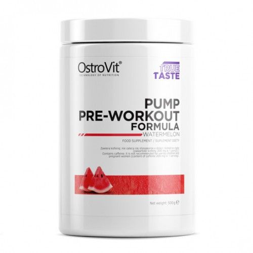 

Предтренировочный комплекс OstroVit PUMP Pre-Workout Formula 500 грамм Арбуз