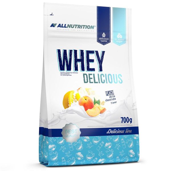 

Сывороточный протеин концентрат AllNutrition Whey Delicious 700 грамм Шоколад