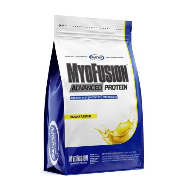 

Сывороточный протеин концентрат Gaspari Nutrition MyoFusion Advanced Protein 500 грамм Банан