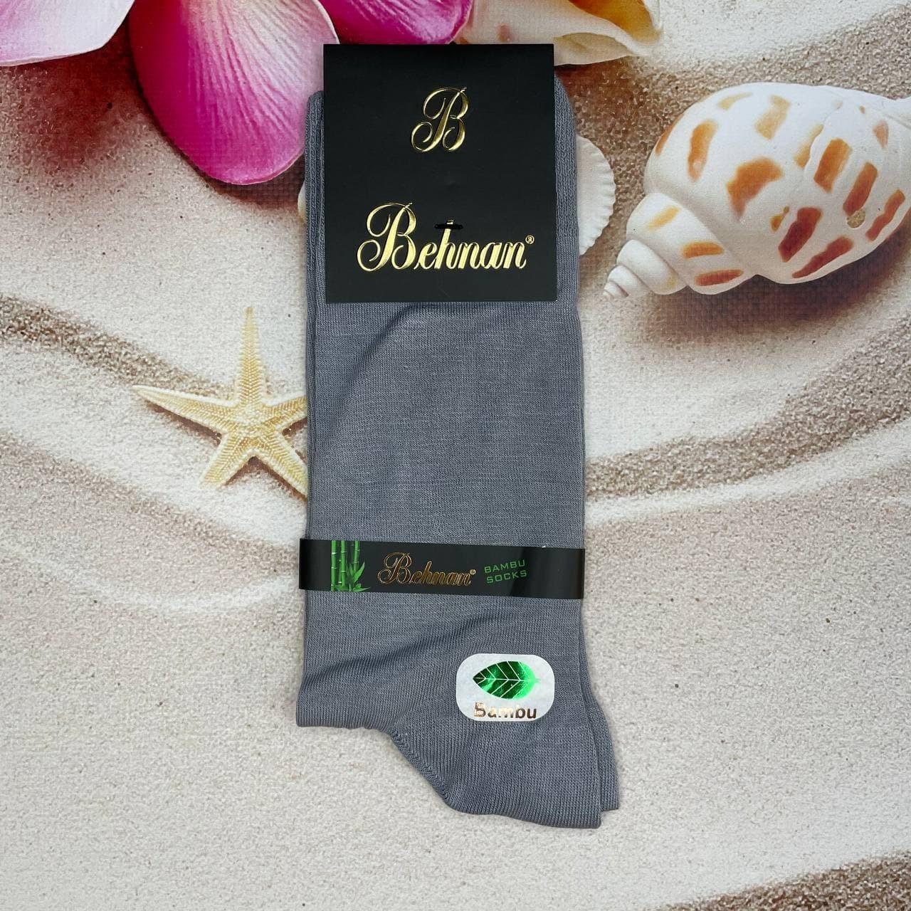 

Носки мужские высокие Behnan бамбук 41-44р. Серые