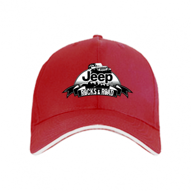 

Кепка Jeep rocks Красный