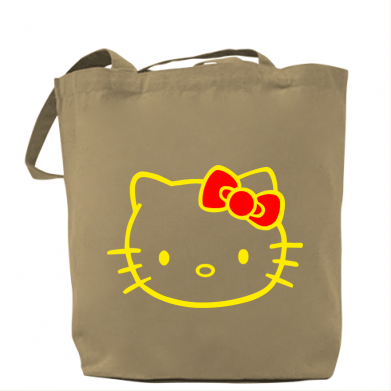 

Сумка Hello Kitty logo Капучино
