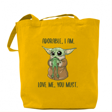 

Сумка Yoda and frog Желтый
