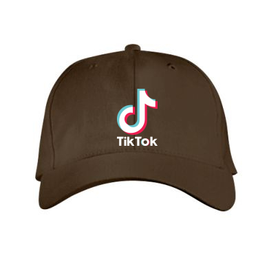 

Кепка Tiktok logo Серый