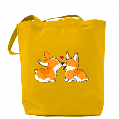 

Сумка Loving Corgi Couple Желтый