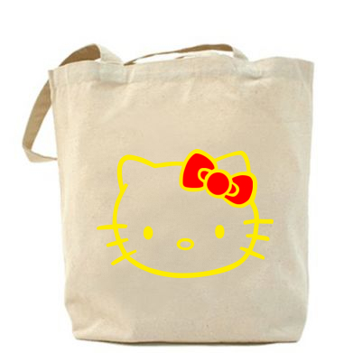 

Сумка Hello Kitty logo Беж