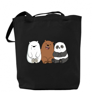 

Сумка We are ordinary bears Черный