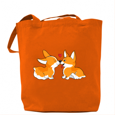 

Сумка Loving Corgi Couple Оранжевый