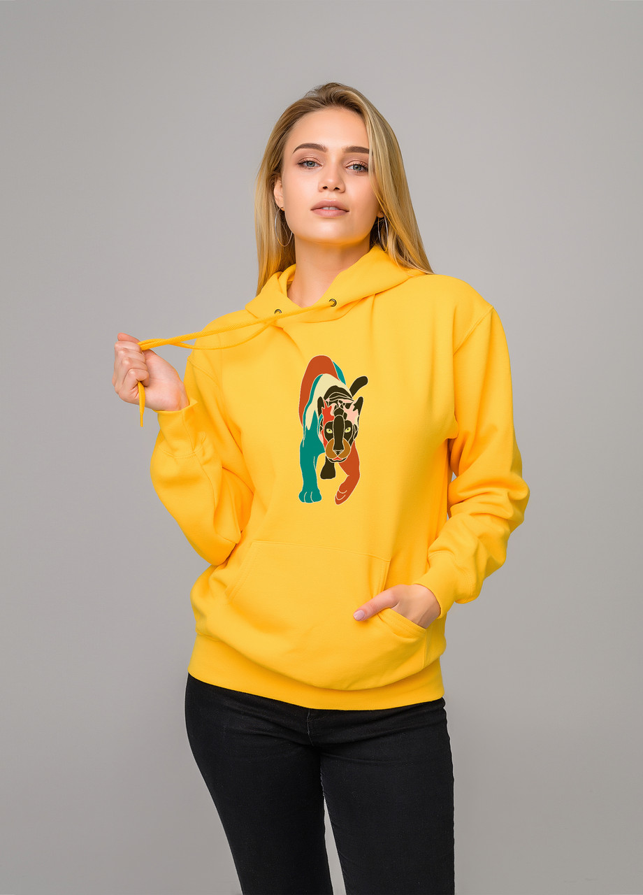 

Толстовка жёлтая LOYS Puma, Толстовка жёлтая LOYS Puma S