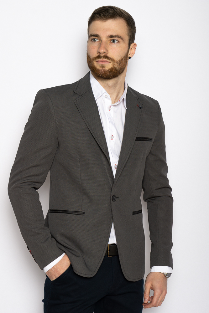 

Пиджак классический Time of Style 32P110 52 Хаки/черный