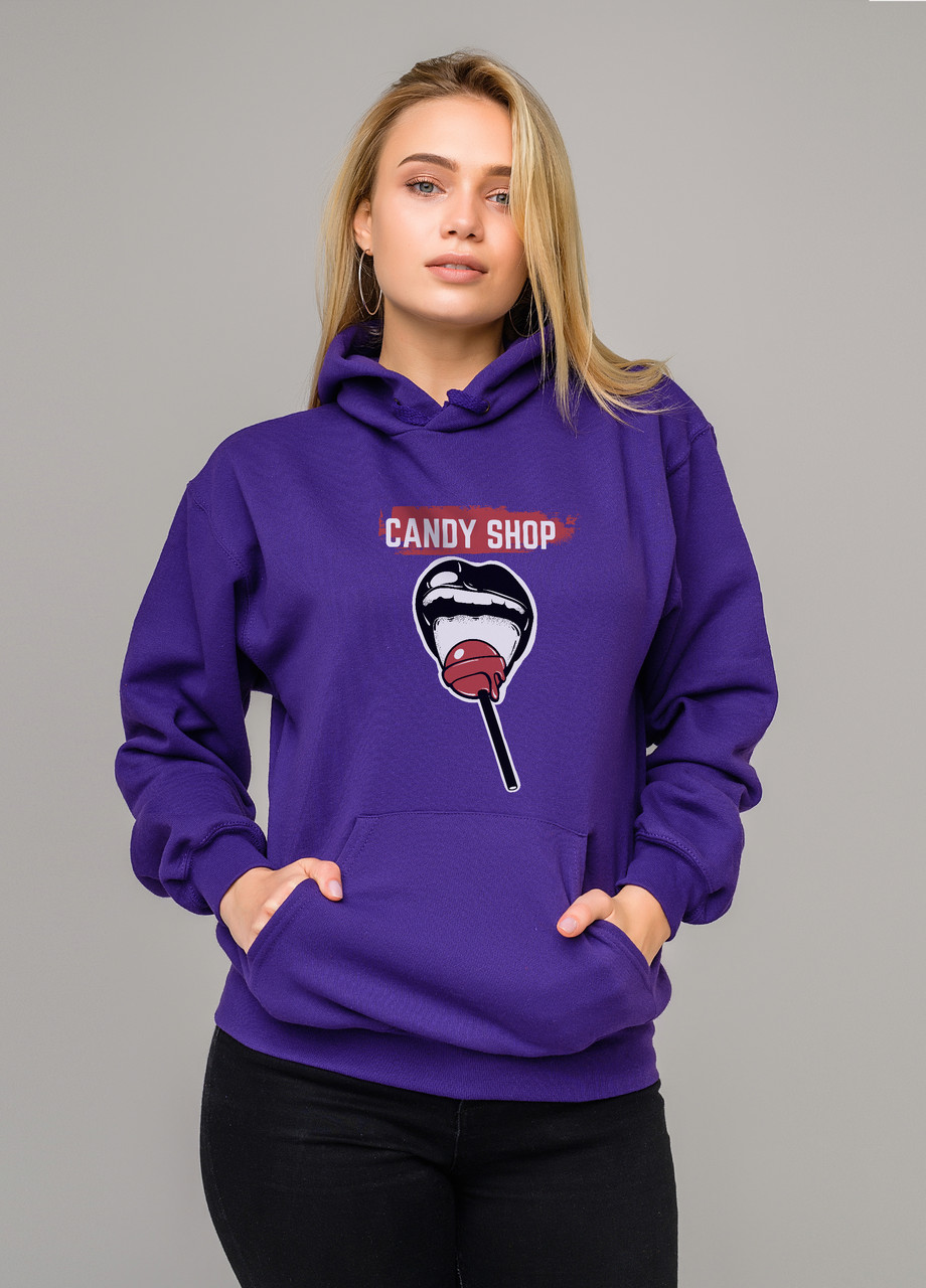 

Толстовка фиолетовая LOYS candy shop, Толстовка фиолетовая LOYS candy shop S