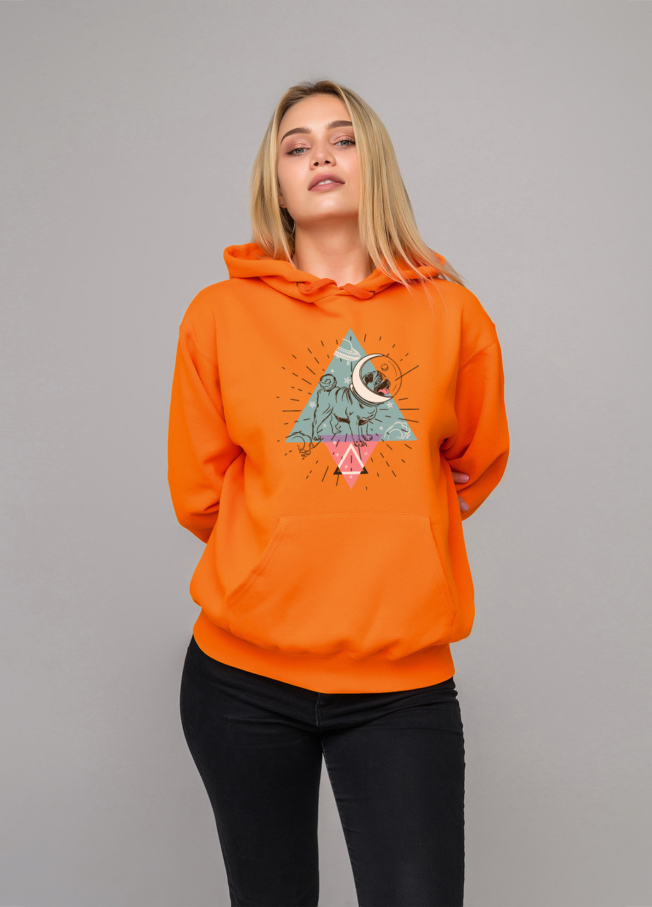 

Толстовка оранжевая LOYS cosmo dog, Толстовка оранжевая LOYS cosmo dog S