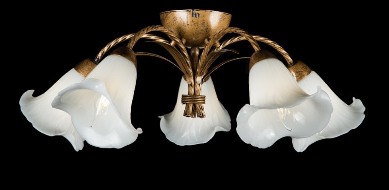 

Люстра с плафонами Ray L88858/5 (GB) (AN001381)