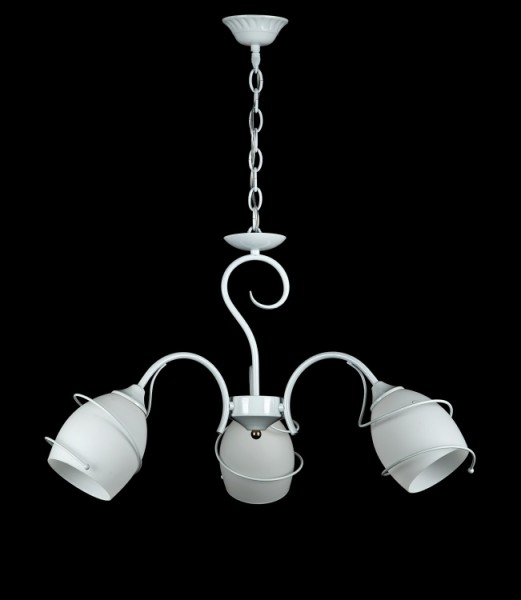 

Люстра с плафонами Ray L29983/3 (BK+WT) (AN001407)