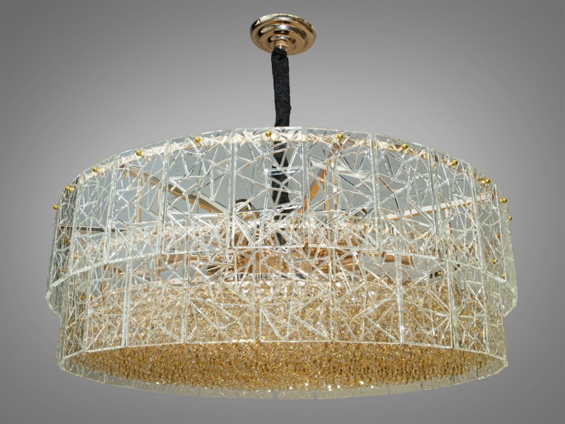 

Люстра Современная хрустальная люстра 6625-800G ( LI400147)