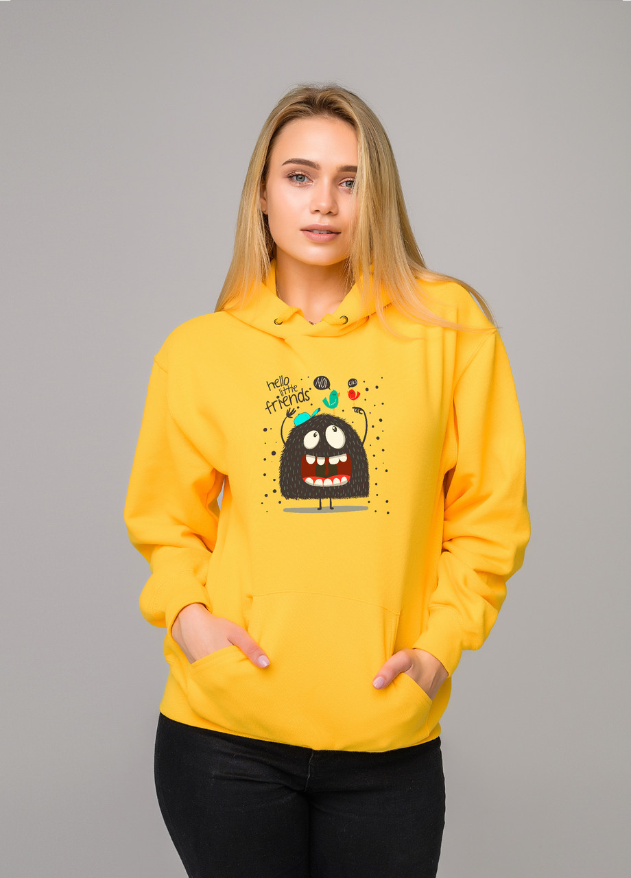 

Толстовка жёлтая LOYS Hallo, Толстовка жёлтая LOYS Hallo S