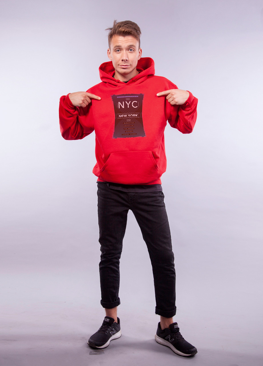 

Толстовка красная LOYS NYC Limited, Толстовка красная LOYS NYC Limited S