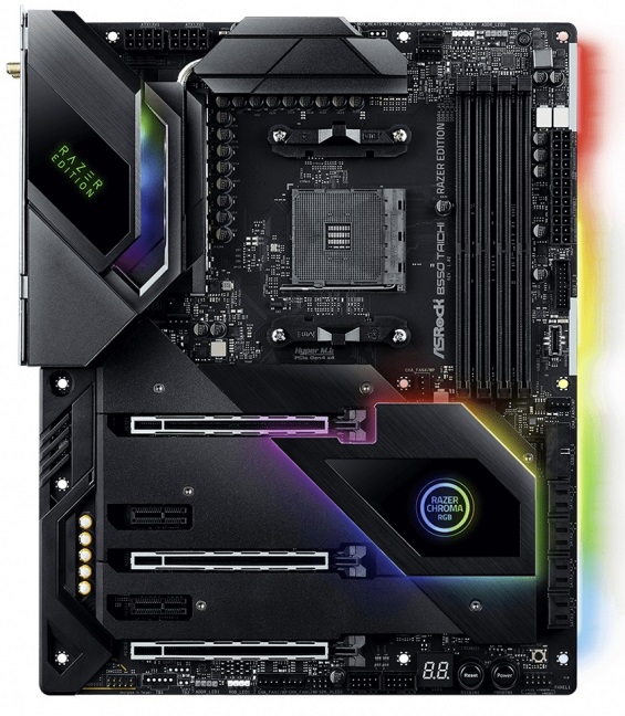 

Материнcкая плата ASRock B550 TAICHI RAZER EDITION sAM4 B550 4xDDR4 HDMI-DP M.2 802.11ax+BT5.1 Type-C PDIF ATX (JN63B550_TAICHI_RAZER_EDIT)