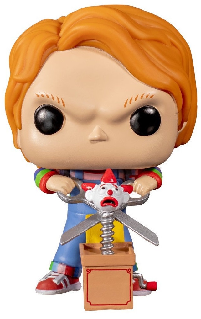 

Коллекционная фигурка Funko POP! Vinyl: Horror: Chucky w/Buddy & Giant Scissors (Exc) 44836 (JN63FUN2549151)