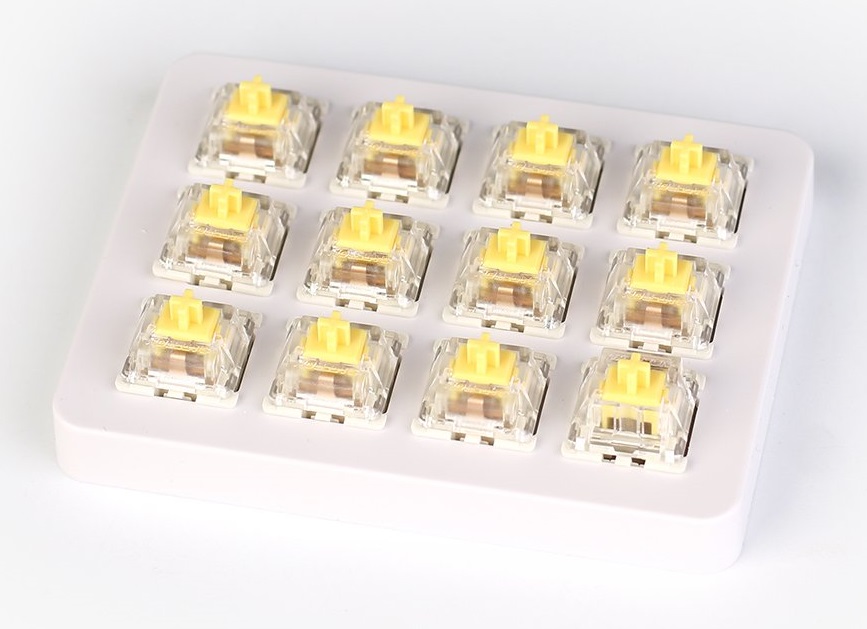 Gateron yellow. Набор механических переключателей keychron Gateron Switch with Holder Set 12pcs/Set Yellow. Тип переключателей Gateron Yellow. Keychron Gateron Switch with Holder Set 12pcs/Set Black. Тип механических переключателей: Gateron Yellow.