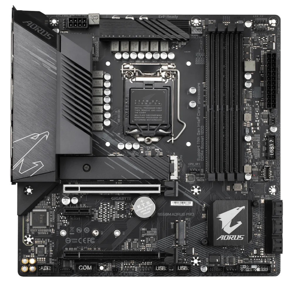 

Материнская плата GIGABYTE B560M AORUS PRO s1200 B560 4xDDR4 M.2 HDMI-DP Type-C 2.5GbE LAN mATX (JN63B560M_AORUS_PRO)
