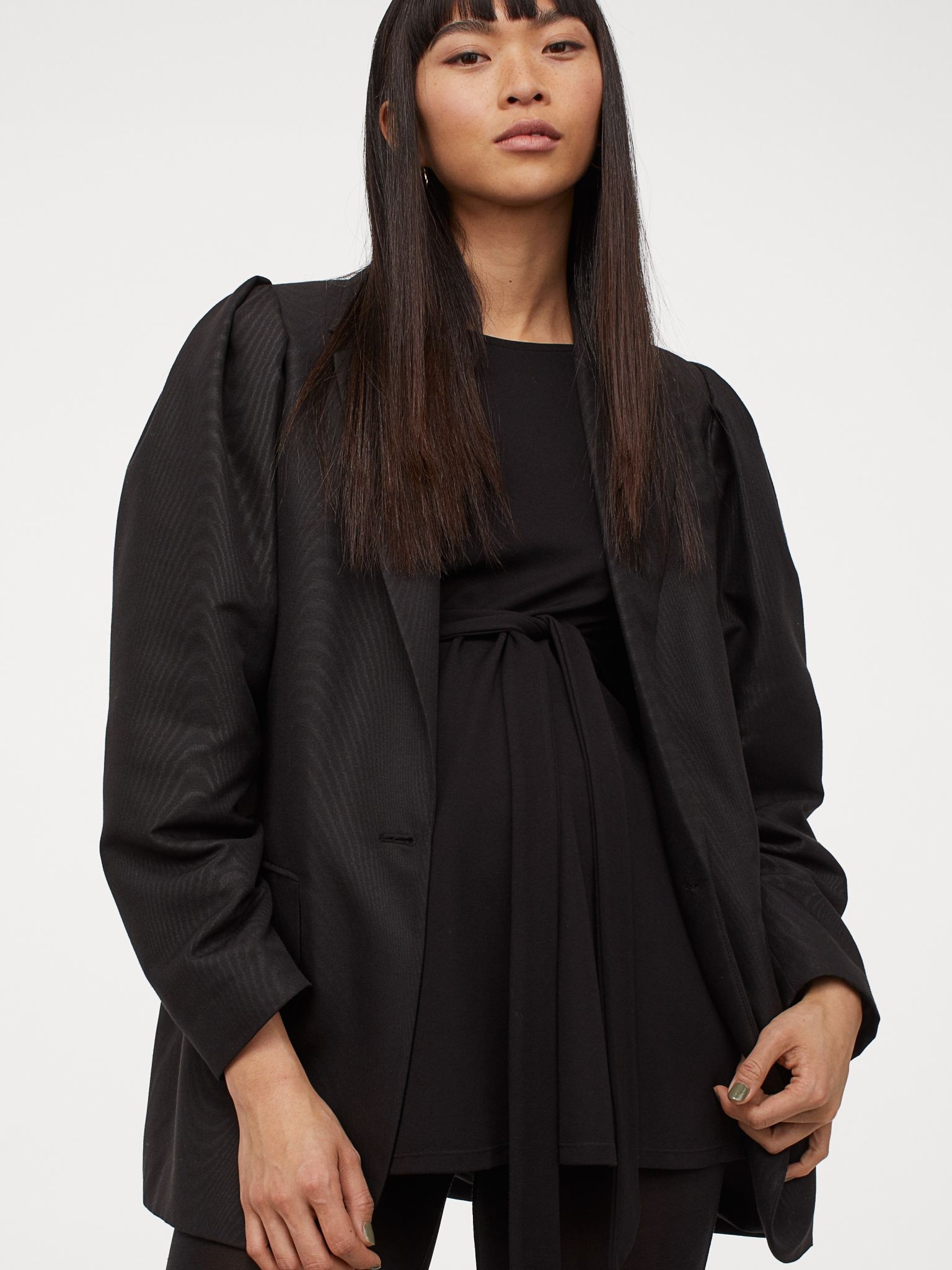 

Блузка для беременных H&M 966022b16 M Черная