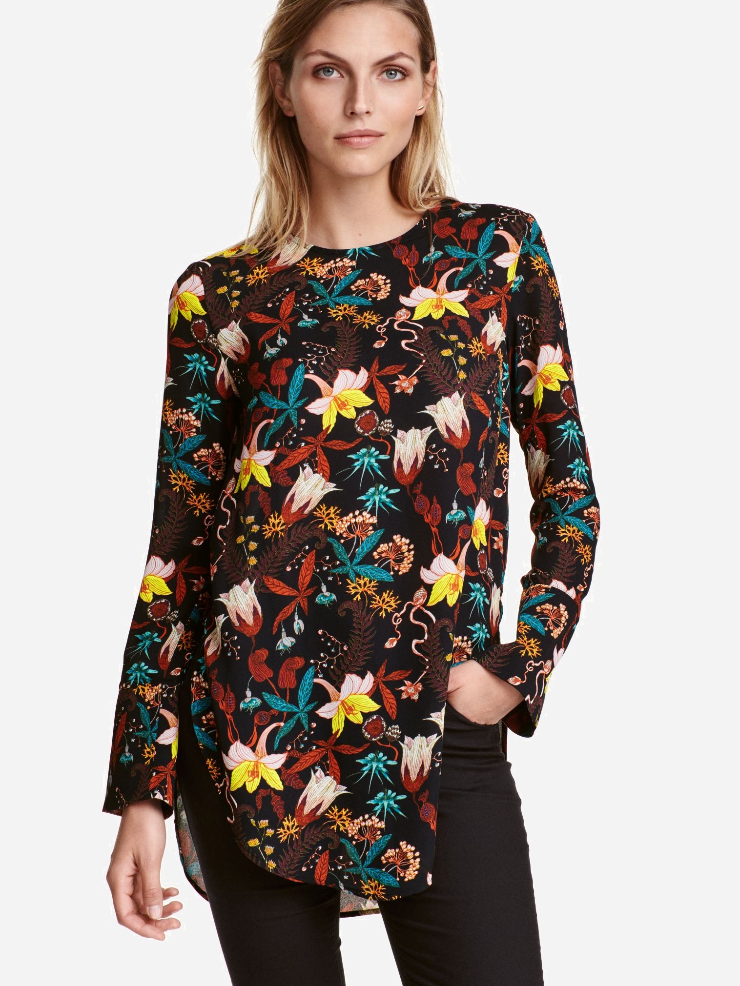

Блузка H&M 421249b14 36 Разноцветная