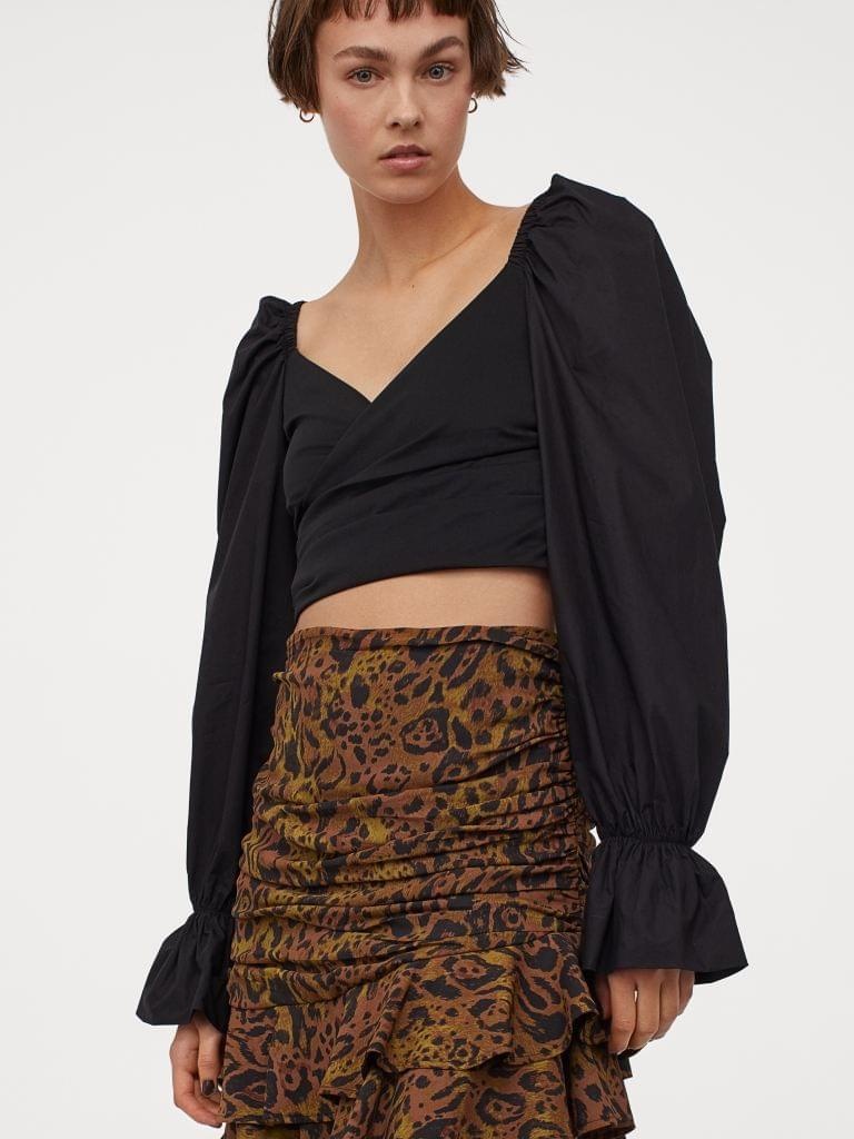 

Топ H&M 9314192b16 M Черный