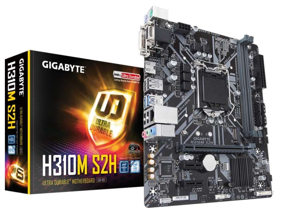

Материнская плата GIGABYTE H310M_S2H s1151 H310 2xDDR4 HDMI-DVI-VGA mATX (JN63H310M_S2H)