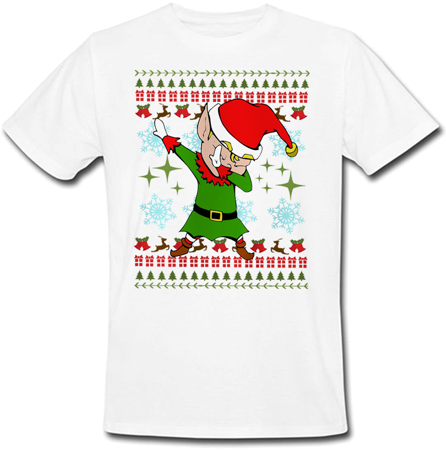 

Футболка Fat Cat Dabbing Elf (белая) XXL 42543