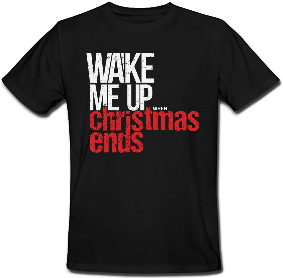 

Футболка Fat Cat Wake Me Up When Christmas Ends (чёрная)  43430, Футболка Fat Cat Wake Me Up When Christmas Ends (чёрная) XL 43430