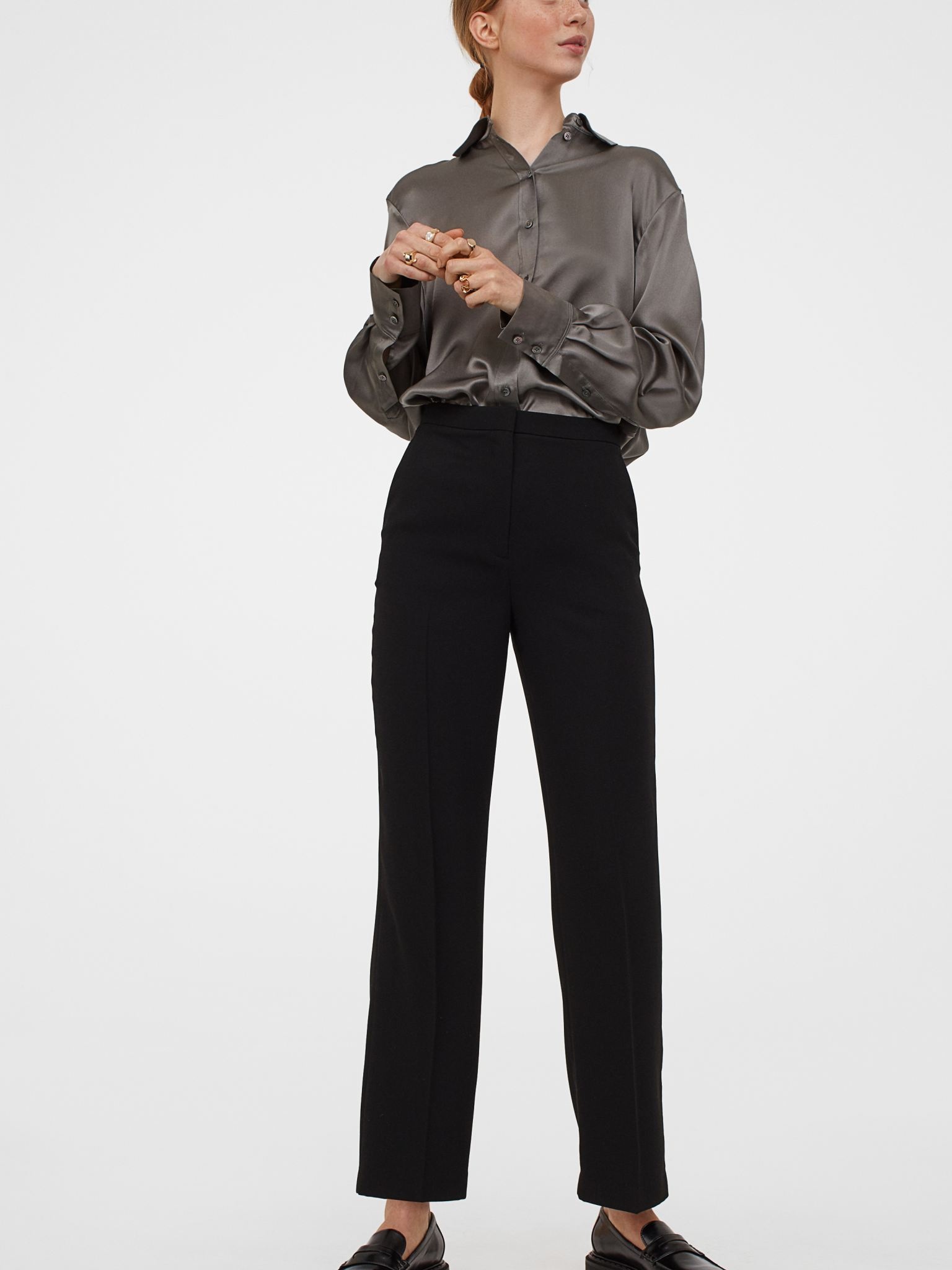 

Брюки H&M 815808001b16 36 Черные