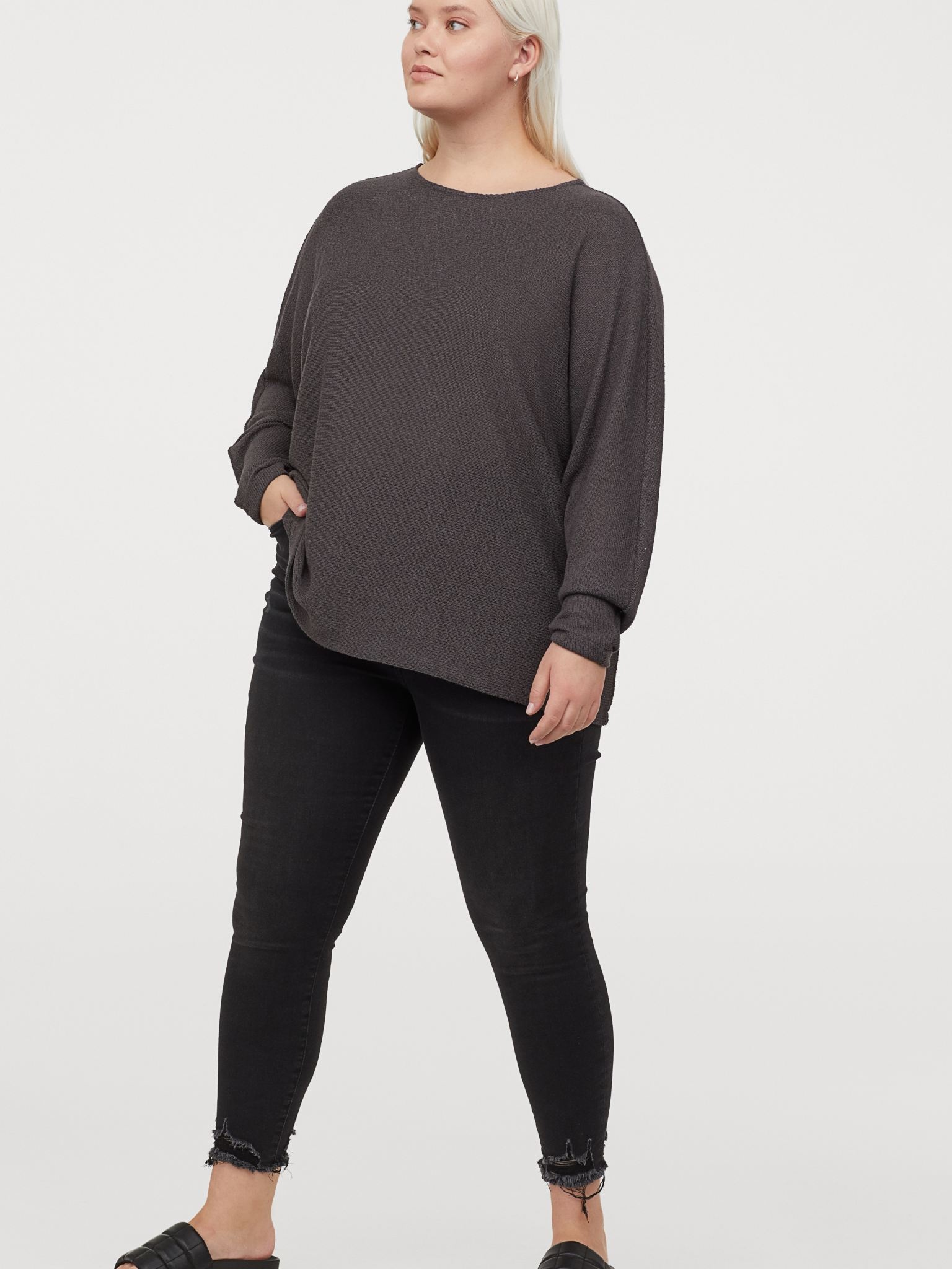 

Джемпер H&M 900256b16 3XL Серый